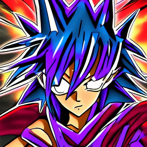 Image similar to yugioh digital art