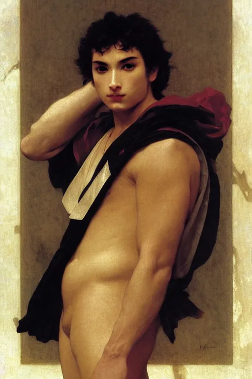 Image similar to portrait of a kamen rider, majestic, solemn, by bouguereau