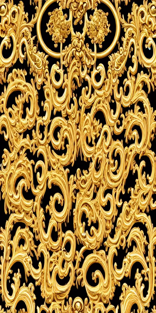 Prompt: the source of future growth dramatic, elaborate emotive Golden Baroque and Rococo styles to emphasise beauty as a transcendental, seamless pattern, symmetrical, large motifs, rainbow syrup splashing and flowing, Palace of Versailles, 8k image, supersharp, spirals and swirls in rococo style, medallions, iridescent black and rainbow colors with gold accents, perfect symmetry, versace baroque, High Definition, photorealistic, masterpiece, 3D, no blur, sharp focus, photorealistic, insanely detailed and intricate, cinematic lighting, Octane render, epic scene, 8K