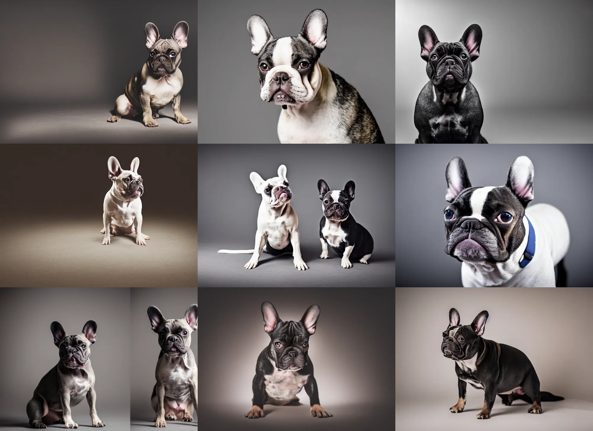 Prompt: photo still of french bulldog as a jedi, 8 k, studio lighting bright ambient lighting key light, 8 5 mm f 1. 8