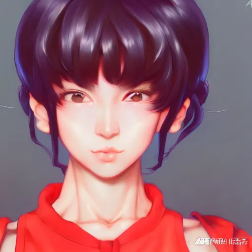 Prompt: ranma, made by stanley artgerm lau, wlop, rossdraws, artstation, cgsociety, concept art, cgsociety, octane render, trending on artstation, artstationhd, artstationhq, unreal engine, 4 k, 8 k,