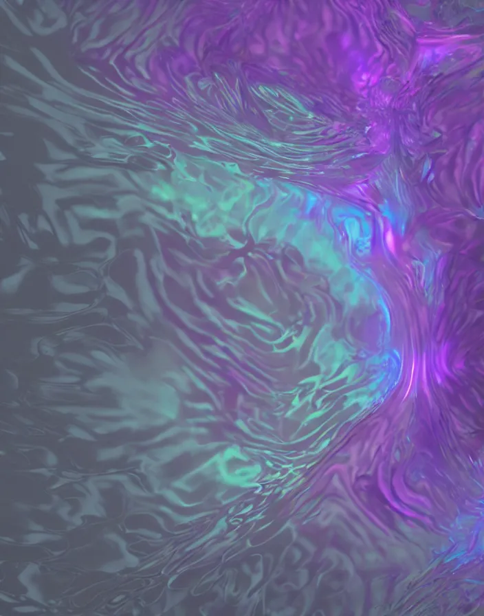 Prompt: nacreous fluid simulation rendered in houdini, suspended animation, liquid viscous evocative spray anatomy, shattered in the void, photorealistic cinema 4D CG render