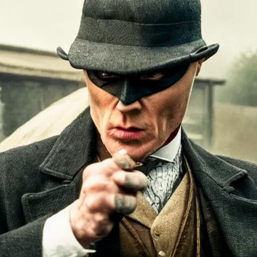 Prompt: Batman in Peaky Blinders very detailed 4K quality super realistic