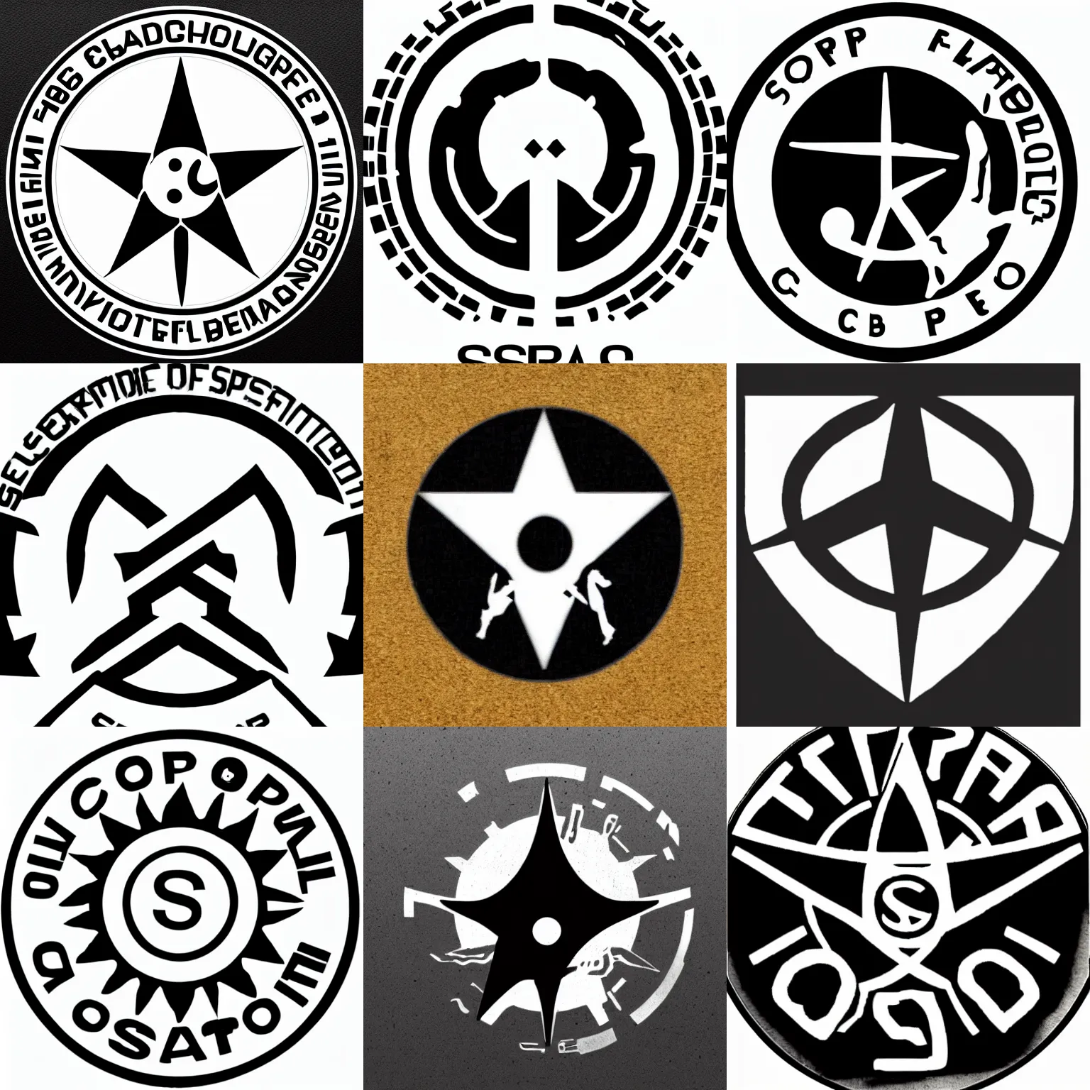 SCP logo. Free logo maker.