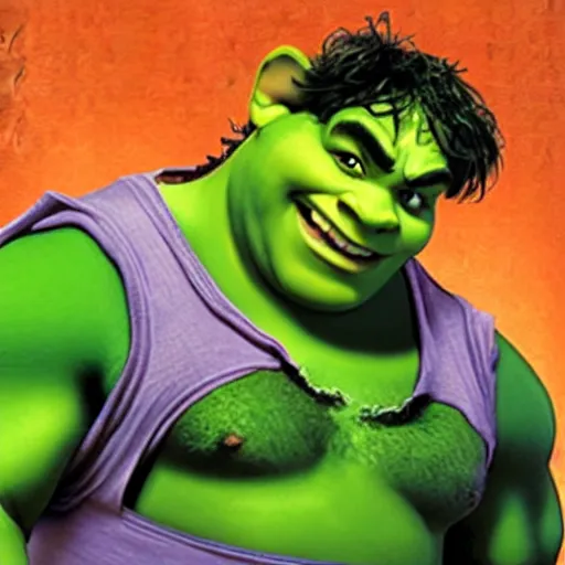 Image similar to Bruce Banner Shrek