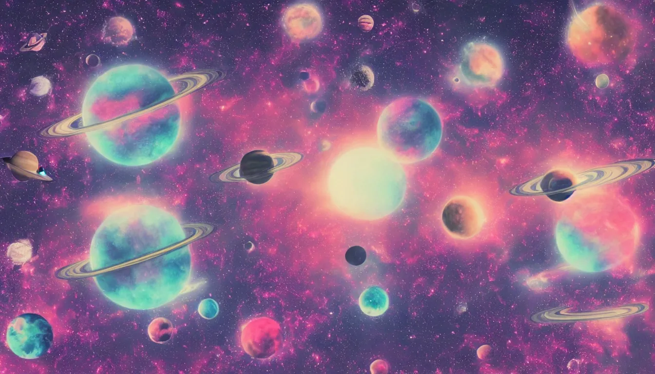 trippy outer space backgrounds