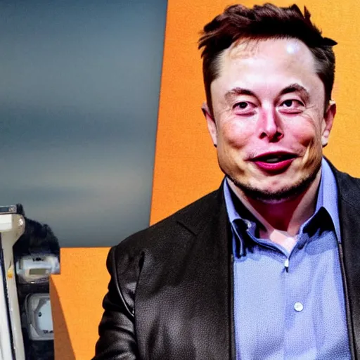 Image similar to Elon Musk is a GigaChad