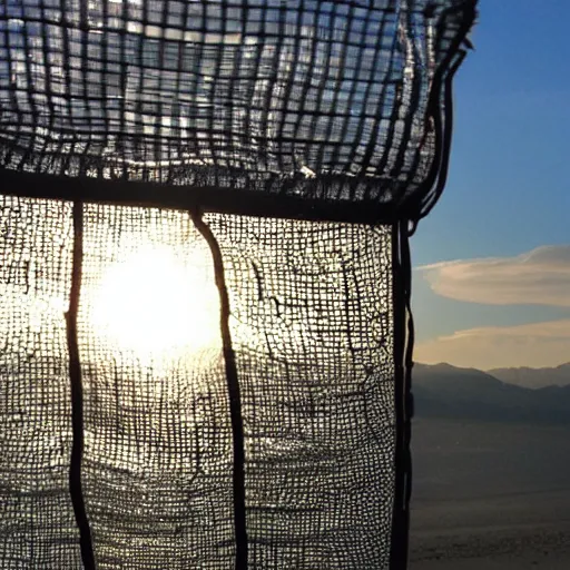 Prompt: glass volleyball with sun rays shining through it