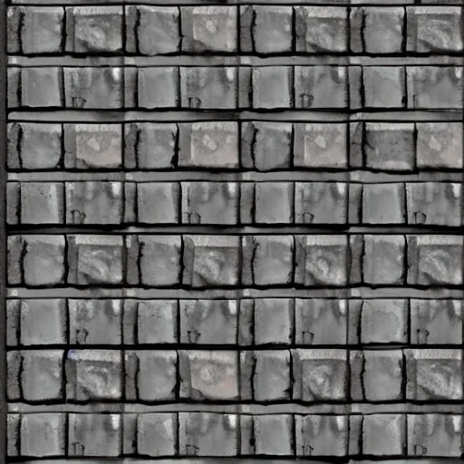 Image similar to digital hand painted dungeon gray brick tile textures, digital art, fantasy, behance, pinterest, deviantart, artstation, design, rpg, detailed, digital art, incredible, digital painting