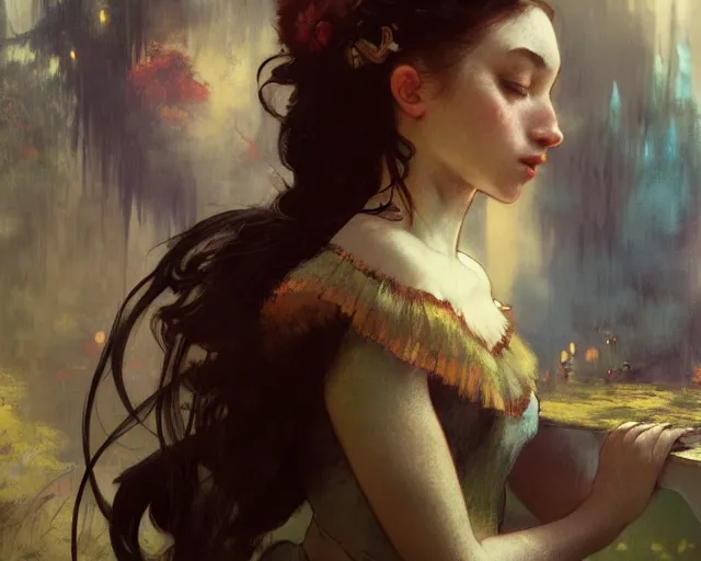 Image similar to photography of edgar degas, deep focus, d & d, fantasy, intricate, elegant, highly detailed, digital painting, artstation, concept art, matte, sharp focus, illustration, hearthstone, art by artgerm and greg rutkowski and alphonse mucha