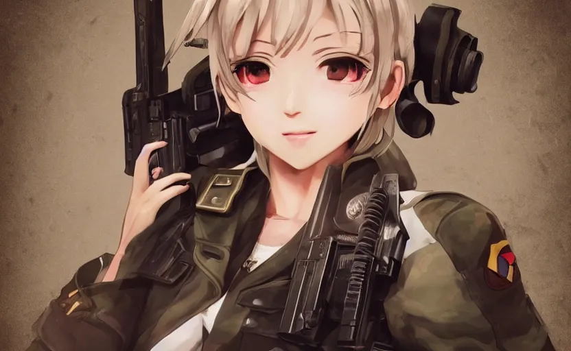 Prompt: portrait photo, highly detailed, high resolution, cosplay photo, stunning, girls frontline style, bokeh soft, 100mm, trending on instagram, by professional photographer, realistic human anatomy, real human faces, realistic military carrier, soldier clothing, modern warfare, realistic guns, low saturation