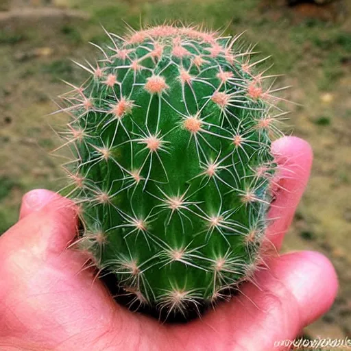 Prompt: alien cactus