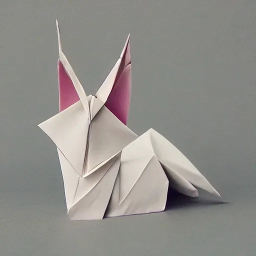 Image similar to origami fox