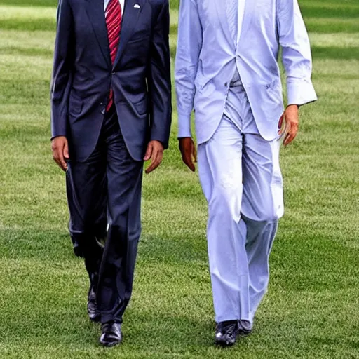 Prompt: barack obama fashion icon