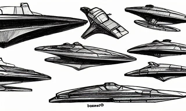 Image similar to spaceship sketches