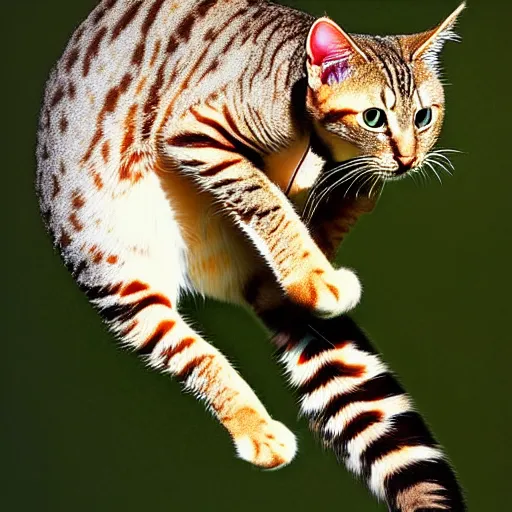 Image similar to a feline carp - cat - hybrid, animal photography, wildlife photo