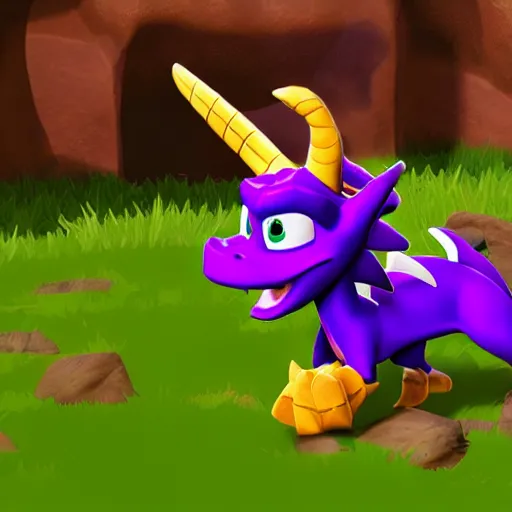 Image similar to photo of spyro