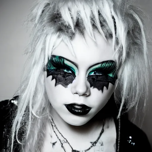 Image similar to kerli koiv teenage punk rock photography