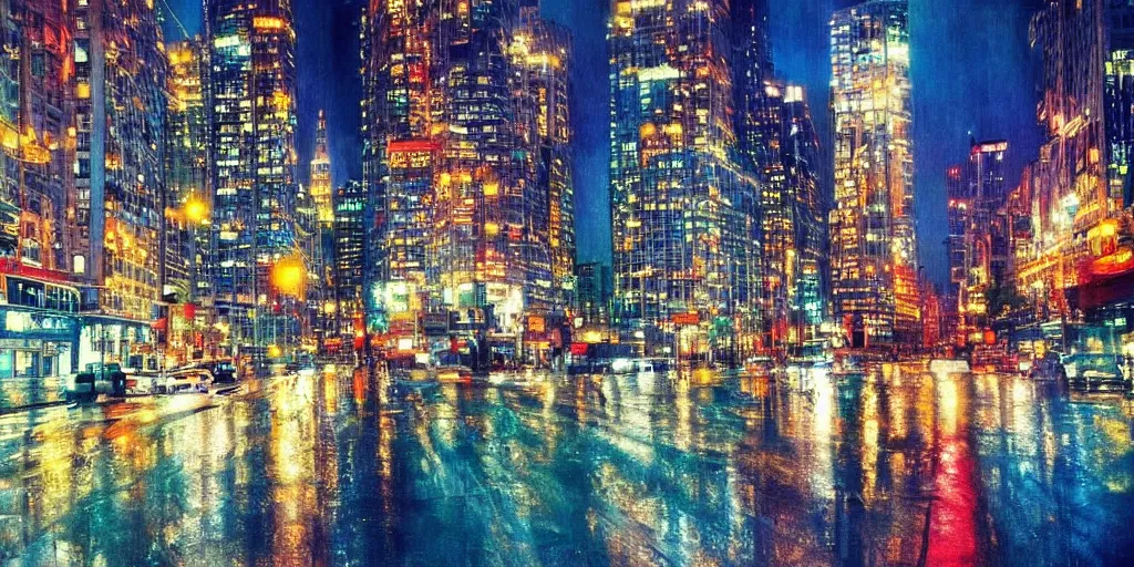 Image similar to photo _ this _ city _ is _ beautiful. _ its _ like _ a _ perfect _ painting. _ i _ feel _ so _ happy _ when _ i _ look _ at _ this. jpg