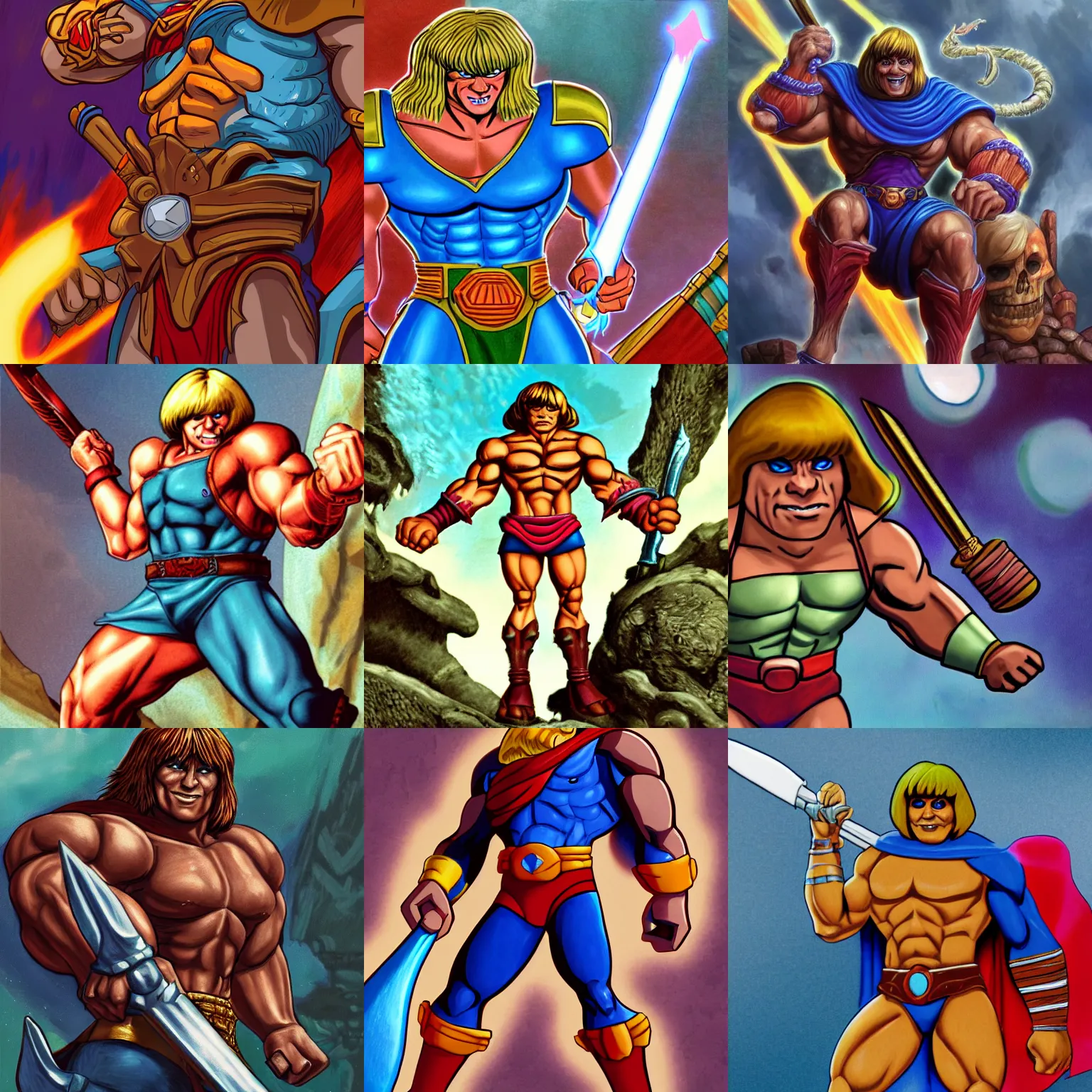 Prompt: very detailed image of he-man