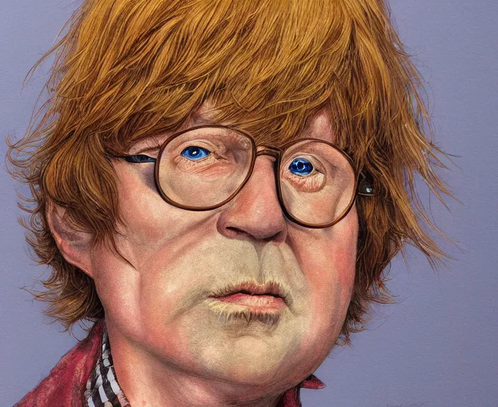 Image similar to portrait of mason reese, art by yoshitaka amano, intricately detailed, highly detailed, elegant, trending on artstation