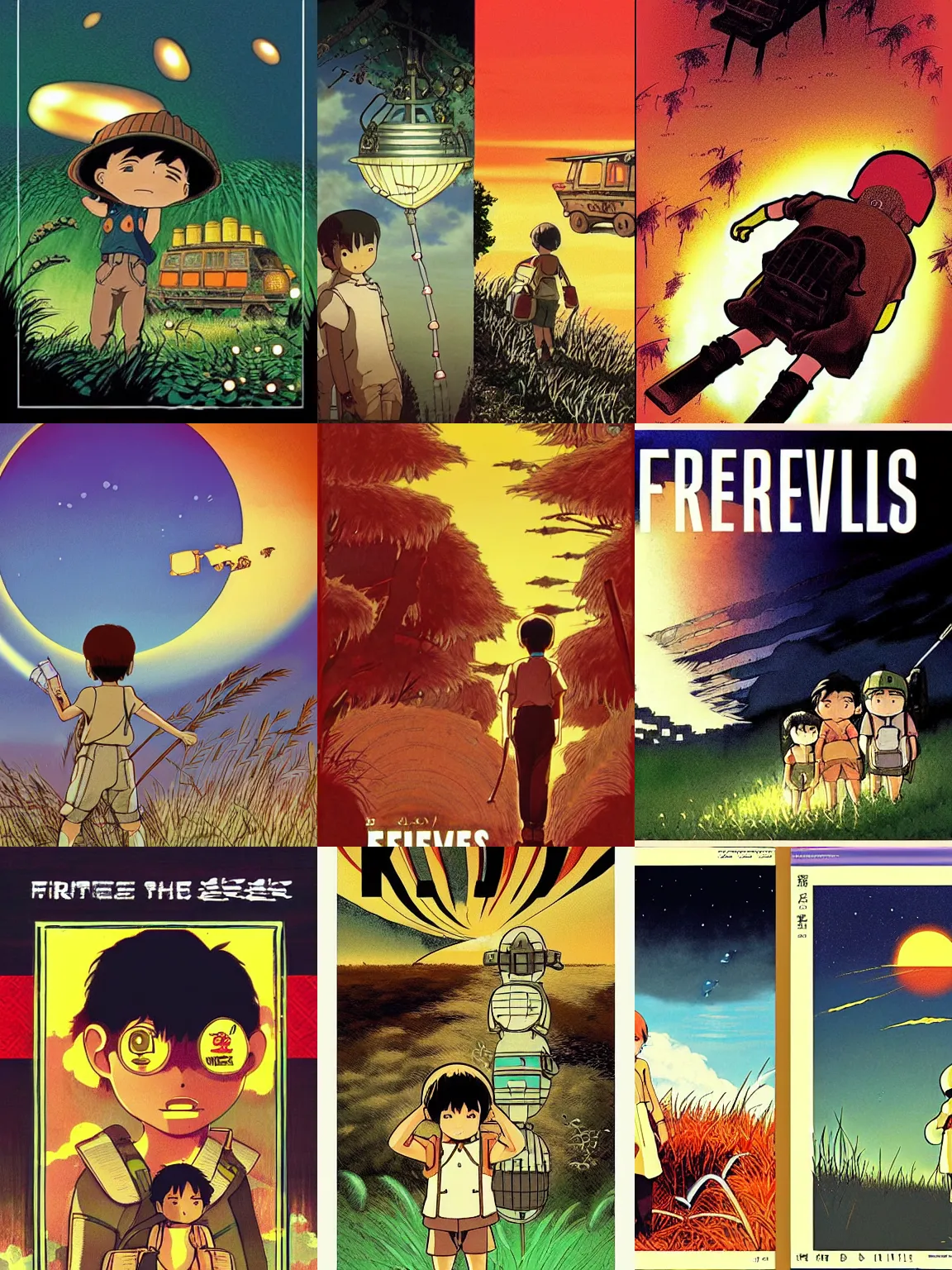 Poster of Studio Ghibli's Grave of the Fireflies(1988) : r/Art