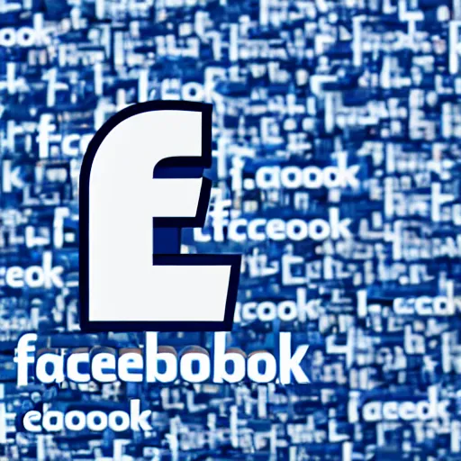 Prompt: Facebook logo mixed with Twitter logo