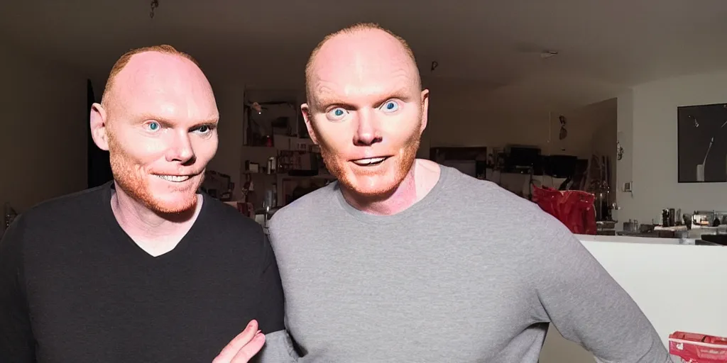 Image similar to Bill Burr wearing Barbiecore, high quality