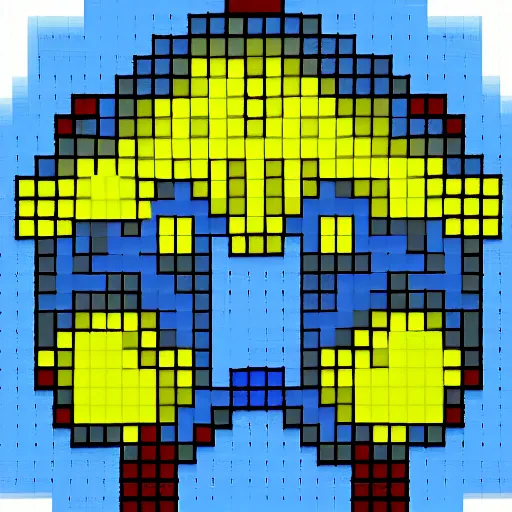 Image similar to xenopmorph pixel art