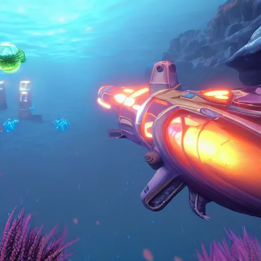 Image similar to subnautica screenshot