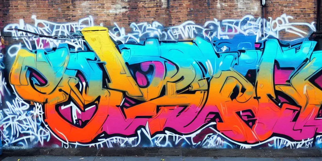 dope graffiti alphabet