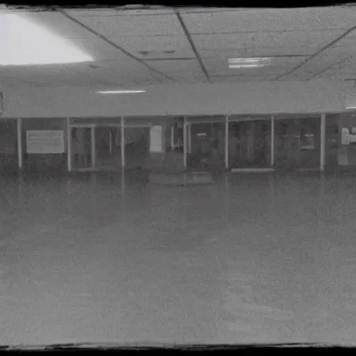 Prompt: grainy black and white screengrab of an scp, creepy, cursed