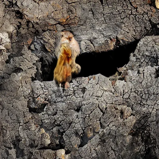 Prompt: a bird that looks like a monkey, surreal, animal photography, uhd,