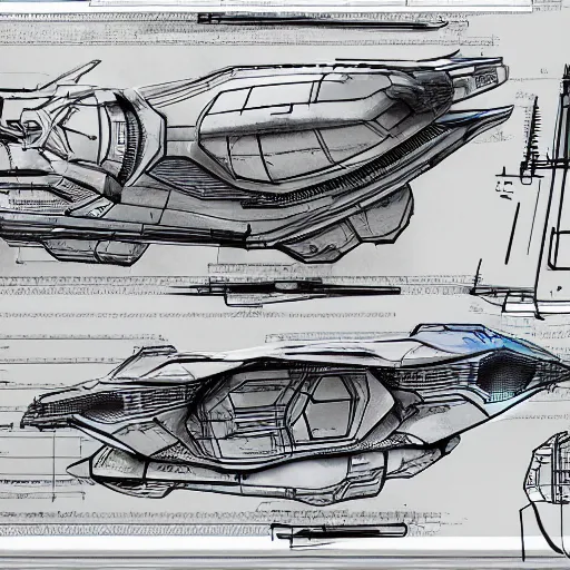 Image similar to Jimmy Neutron making blueprint of ultramodern spaceship, boy, very realistic digital art, trending on artstation,