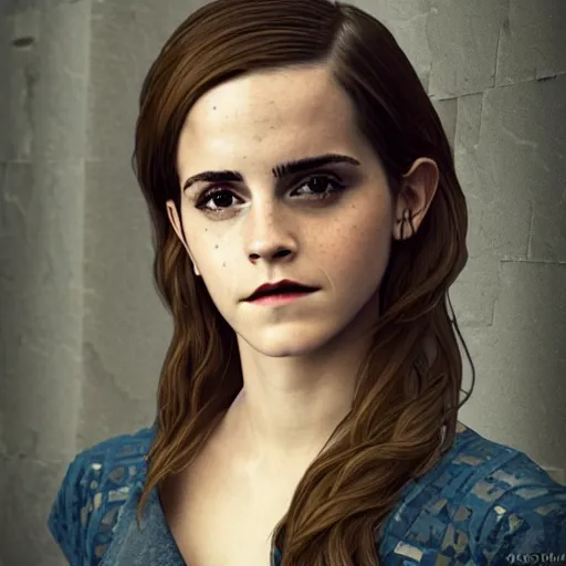 Image similar to emma watson in minecraft volume shadows, 8 k, octane perfectly detailed rendering, extremely hyper detailed, intricate, epic composition, unusual lighting, masterpiece, trending artstation, very highly detailed, stunning, hdr, smooth, sharp focus, high resolution, award winning photo, dslr, 5 0 mm