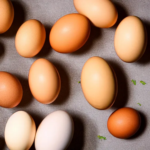 Image similar to photograph of seasoned eggs, sigma 85mm f/1.4, depth of field, high resolution, 4k, 8k, hd, full color