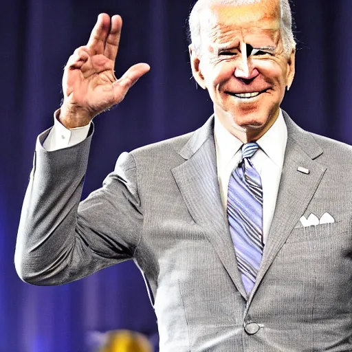 Image similar to joe Biden in a cowboy suit