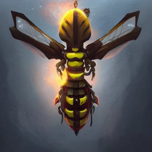 Image similar to beedrill , Greg rutkowski, Trending artstation, cinematográfica, digital Art