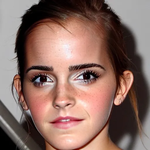 Image similar to emma watson mixed with kim kardashian