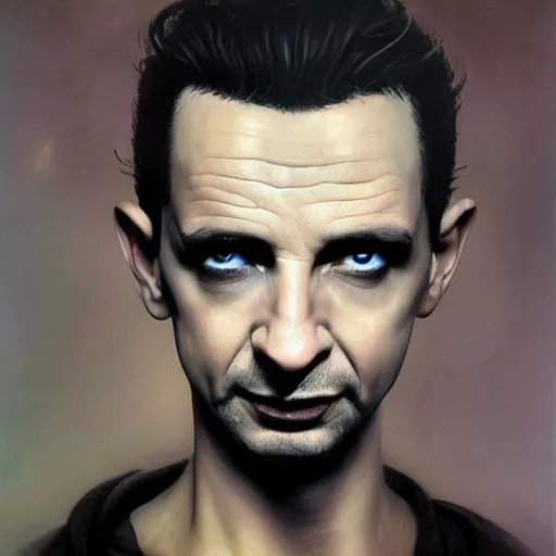 Prompt: young dave gahan as a zombie looking up, zombie with white eyes, 7 days to die zombie, fine art, award winning, intricate, soft light, elegant, sharp focus, cinematic lighting, highly detailed, digital painting, 8 k concept art, art by z. w. gu, art by brom, art by michael hussar, masterpiece, 8 k