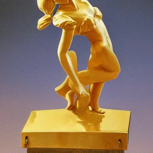 Image similar to statue of dancing girl by carole a. feuerman