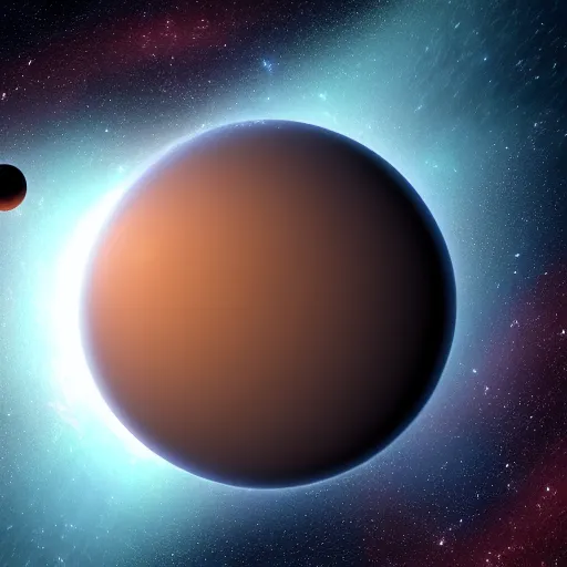 Image similar to a planet in a triple star system