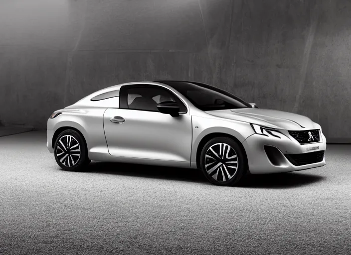 Image similar to a peugeot coupe from 2 0 1 8