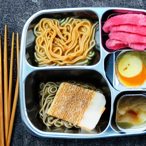 Image similar to school lunch, ramen,