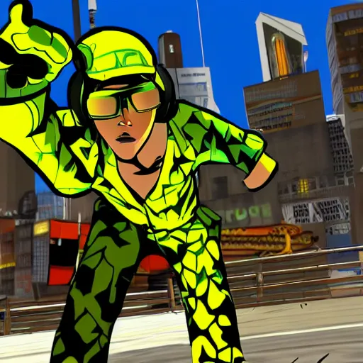 Image similar to Jet Set Radio, 8K HD