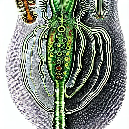 Image similar to rotifer weedwacker ernst haeckel