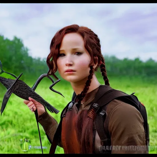 Image similar to the hunger games photography realistic