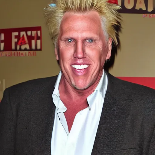 Image similar to gary busey with fat face
