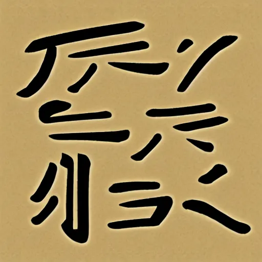 Image similar to kanji hangul fusion script