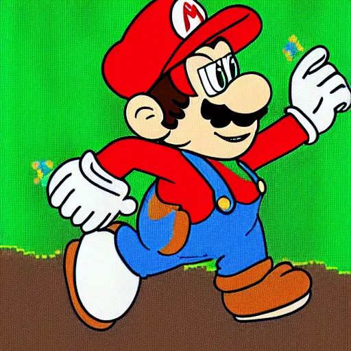 Image similar to frog mario